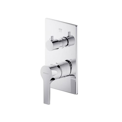 Bộ điều chỉnh nhiệt độ sen tắm Bravat P69218CP-3-ENG