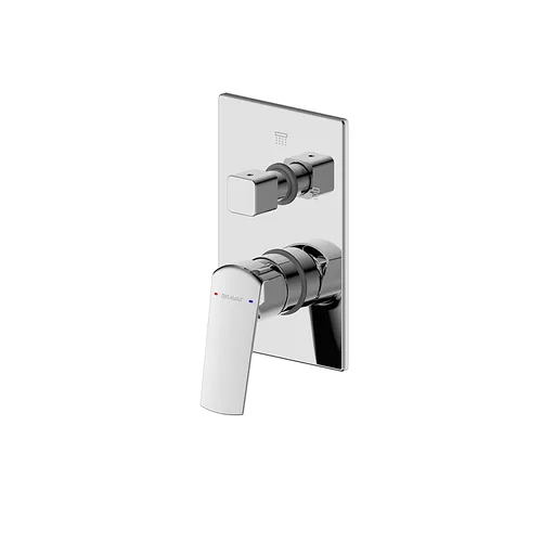 Bộ điều chỉnh nhiệt độ sen tắm Bravat PB8121179CP-2-ENG