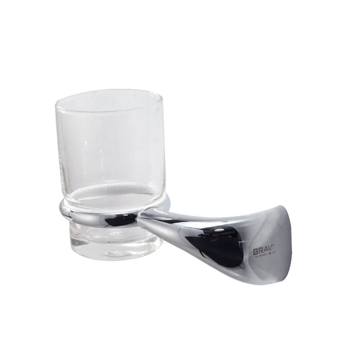 Kệ cốc đơn cao cấp Bravat D7297NE