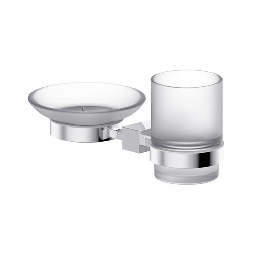 Kệ cốc đôi cao cấp Bravat D7653CP-ENG