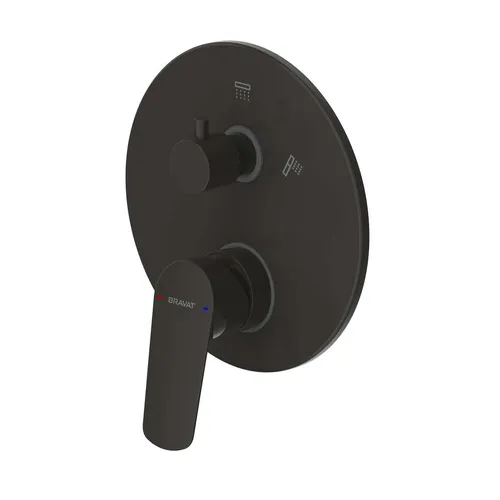 Bộ điều chỉnh nhiệt độ sen tắm Bravat PB8429564BW-2-ENG