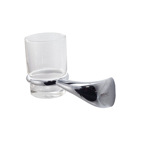 Kệ cốc đơn cao cấp Bravat D7297C-ENG