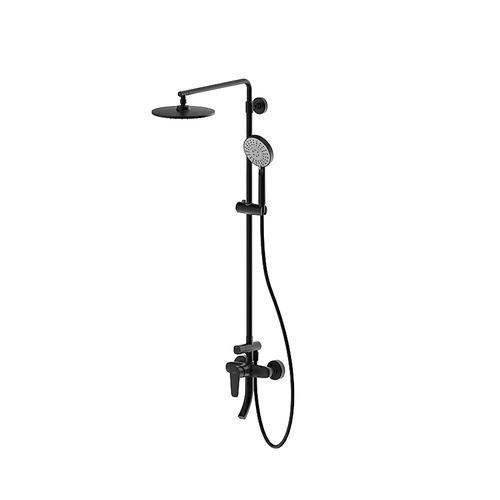 Sen tắm cây đứng nóng lạnh Bravat F6173218BW-A-ENG