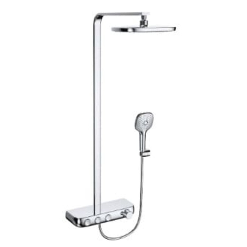 Sen tắm cây đứng nóng lạnh Bravat F6389423CP-A-ENG