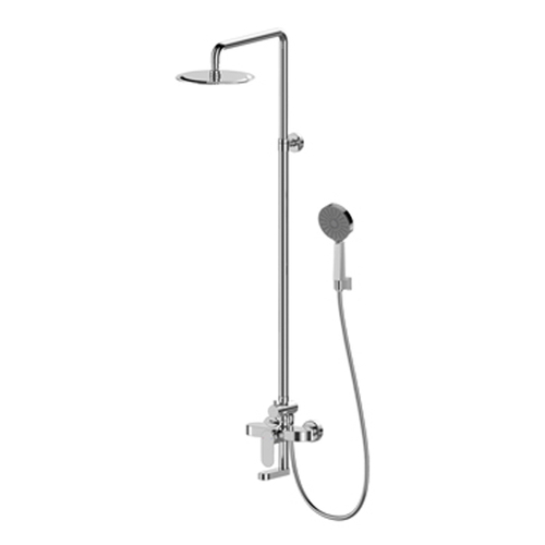 Sen tắm cây đứng nóng lạnh Bravat F665104C-A1-ENG