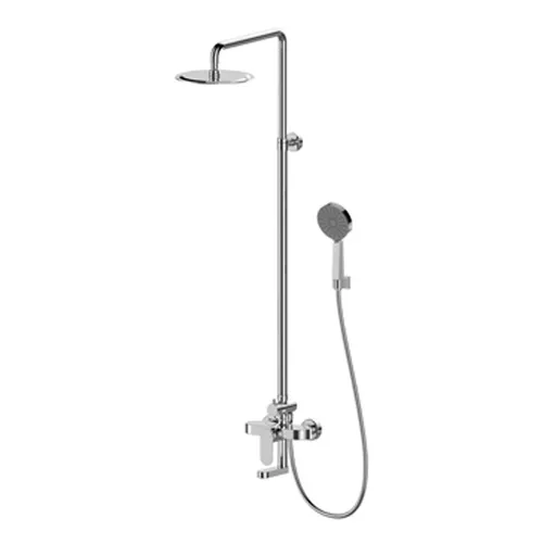 Sen tắm cây đứng nóng lạnh Bravat F665104C-A1-ENG