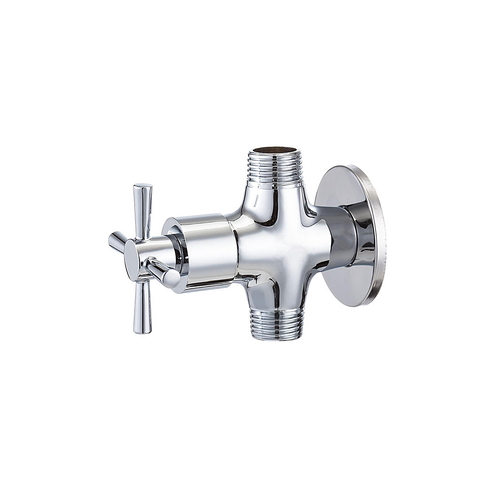 Van góc chia nước bồn cầu Bravat D521CP-ENG