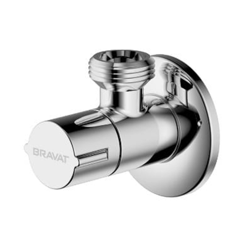 Van góc chia nước bồn cầu Bravat D537CP-C