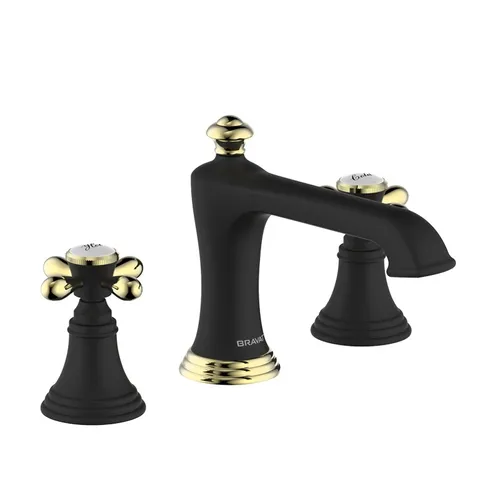 Vòi Lavabo Nóng Lạnh 3 Lỗ BRAVAT F251199BW-BAF