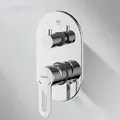 Bộ điều chỉnh nhiệt độ sen tắm Bravat PB8353387CP-2A-ENG