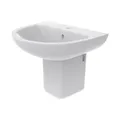 Chậu Lavabo Treo Tường Chân Lửng BRAVAT C04008W-1A-ENG