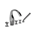 Vòi xả bồn tắm gắn bồn Bravat F54287C-ENG