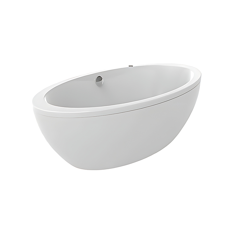 Bồn tắm âm sàn massage cao cấp BRAVAT B25712W-6 1.7m