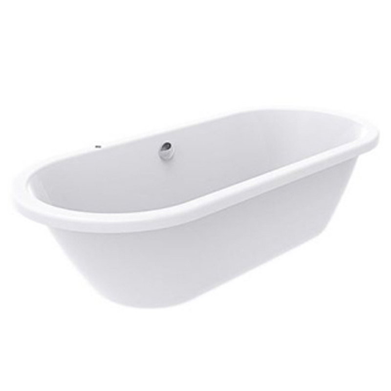 Bồn tắm đặt sàn cao cấp BRAVAT B25801W 1.75m