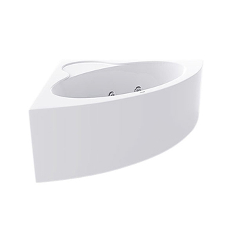 Bồn tắm góc đặt sàn cao cấp BRAVAT B25202W 1.2m