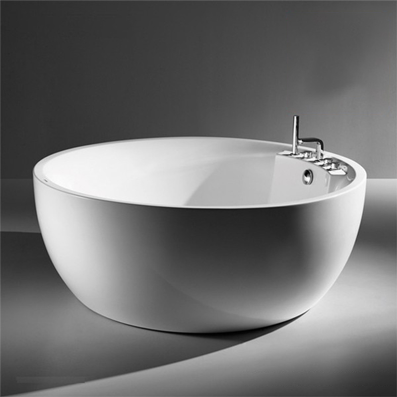 Bồn tắm đặt sàn cao cấp BRAVAT B25847TW-1W 1.8m