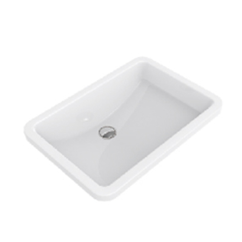 Chậu rửa mặt âm bàn cao cấp BRAVAT C22212W-ENG