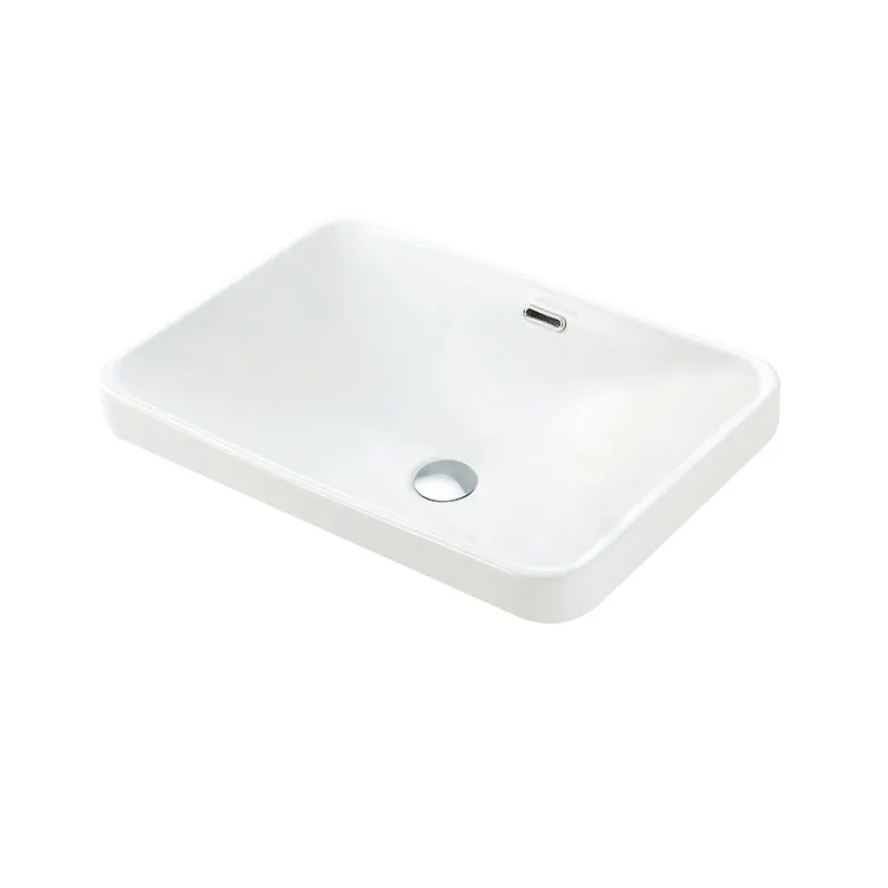 Chậu Lavabo Bán Âm BRAVAT C22332W