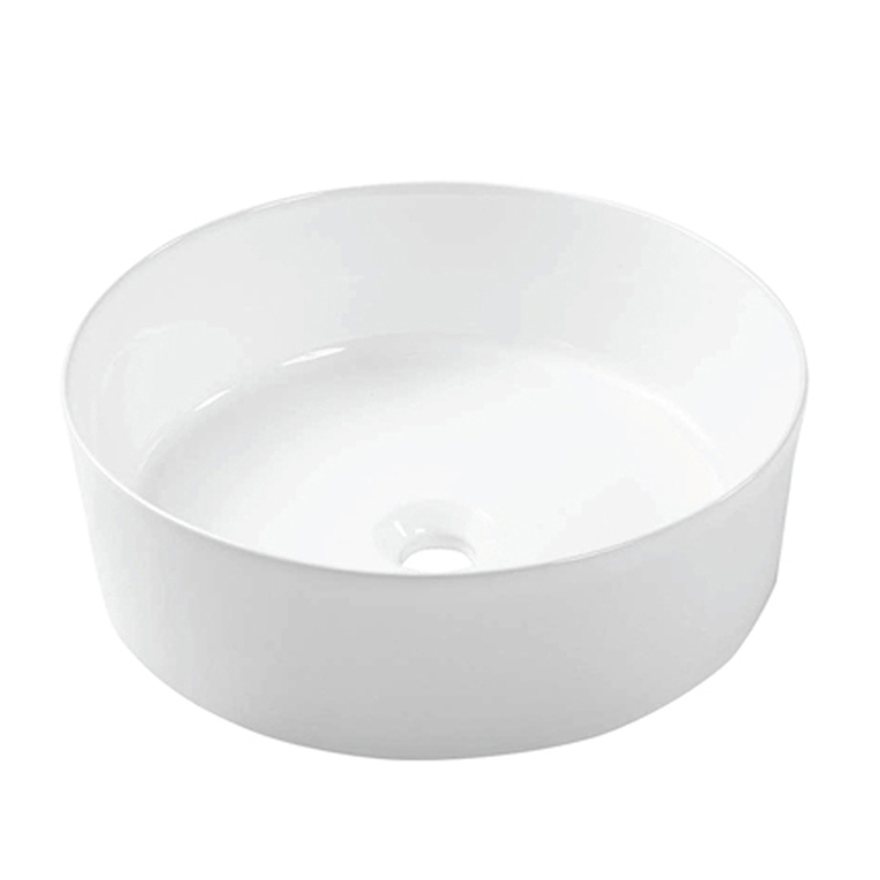 Chậu rửa mặt dương bàn cao cấp BRAVAT C22284W-ENG