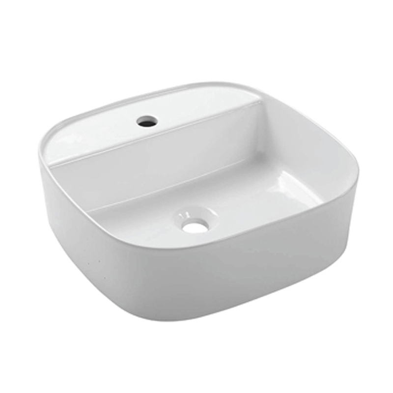 Chậu rửa mặt dương bàn cao cấp BRAVAT C22286W-1-ENG