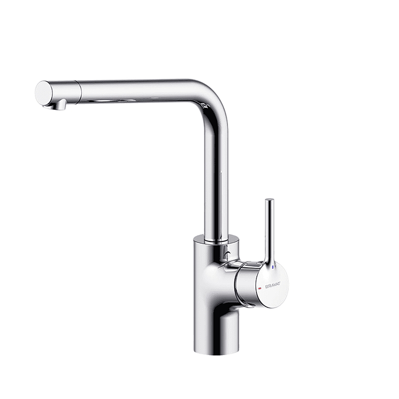 Vòi rửa bát nóng lạnh cao cấp Bravat F7172217CP-ENG