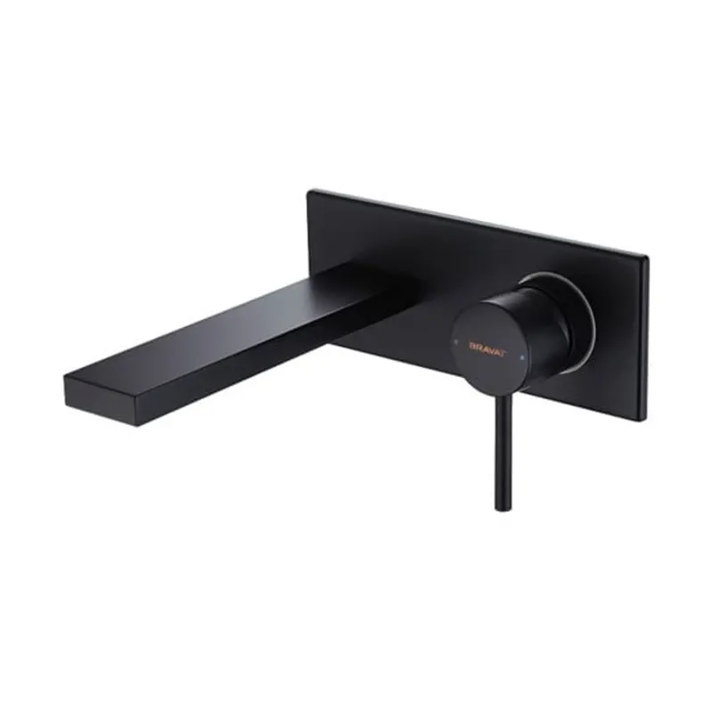 Vòi Lavabo Âm Tường Nóng Lạnh BRAVAT P69179K-ENG