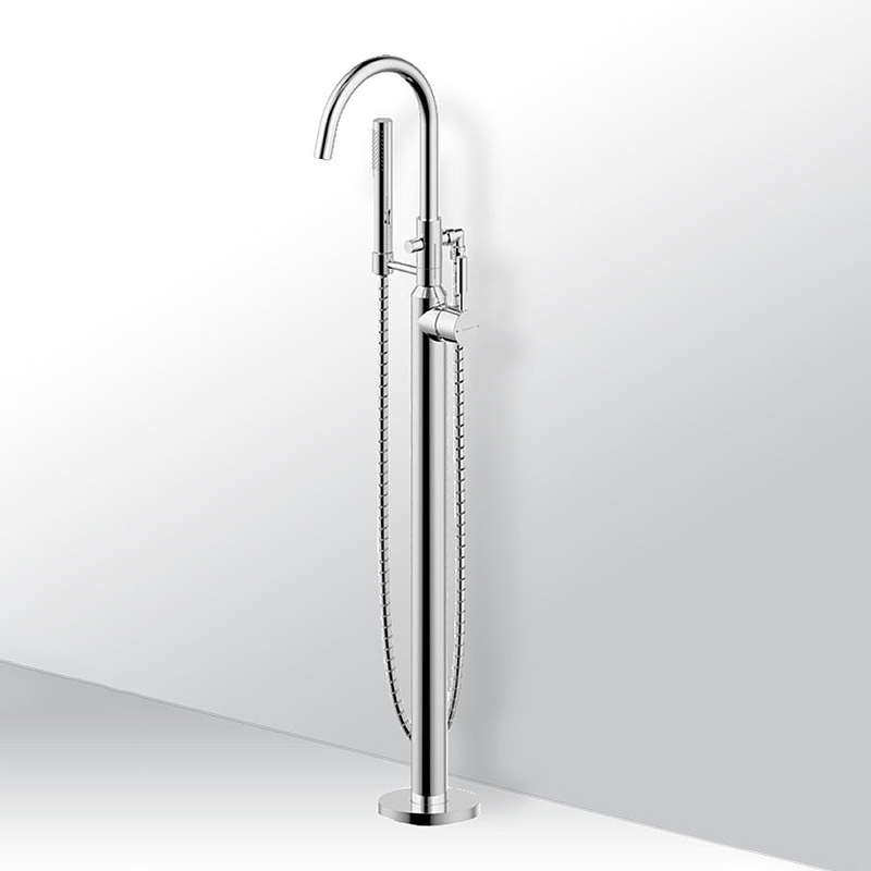 Vòi xả bồn tắm đặt sàn cao cấp Bravat F65051C-B3