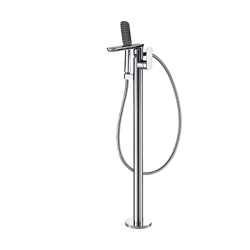 Vòi xả bồn tắm đặt sàn cao cấp Bravat F665104C-B3