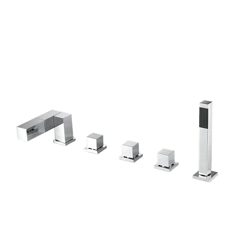 Vòi xả bồn tắm gắn bồn Bravat F564124C-1-ENG