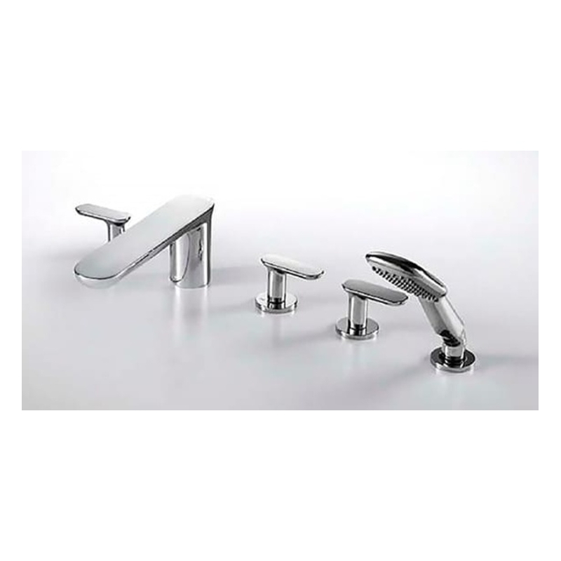 Vòi xả bồn tắm gắn bồn Bravat F565104C-ENG