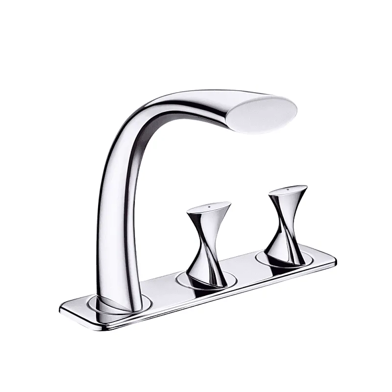 Vòi xả bồn tắm gắn bồn cao cấp Bravat F54691NE-1