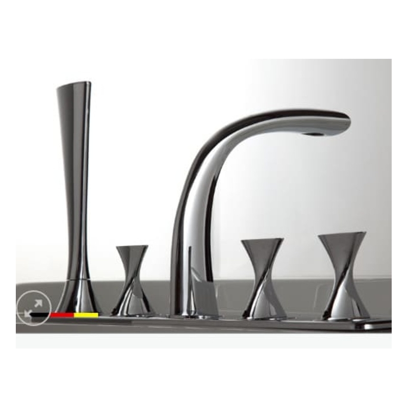 Vòi xả bồn tắm gắn bồn cao cấp Bravat F54691NE