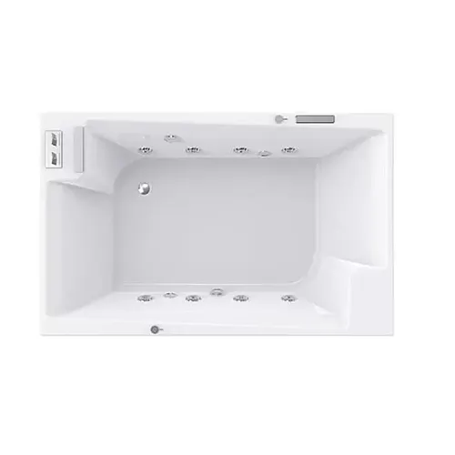 Bồn Tắm Massage Âm Sàn BRAVAT B25704DW-4 1.7m