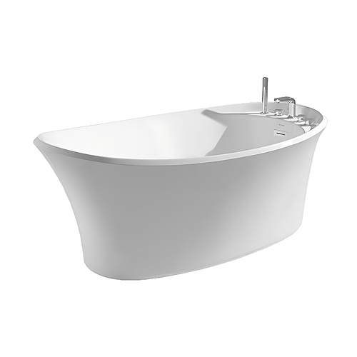 Bồn tắm đặt sàn cao cấp BRAVAT B25748TW-1W 1.7m