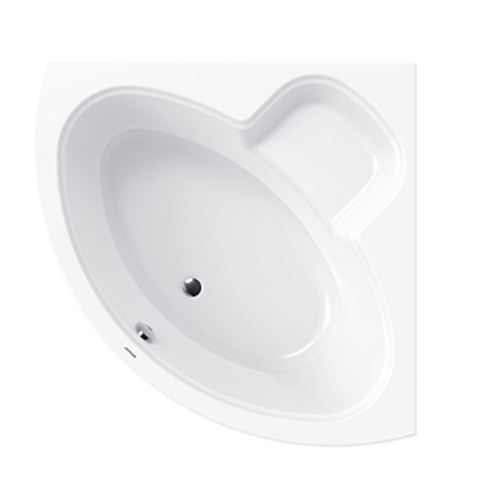 Bồn tắm góc đặt sàn cao cấp BRAVAT B25413W 1.4m