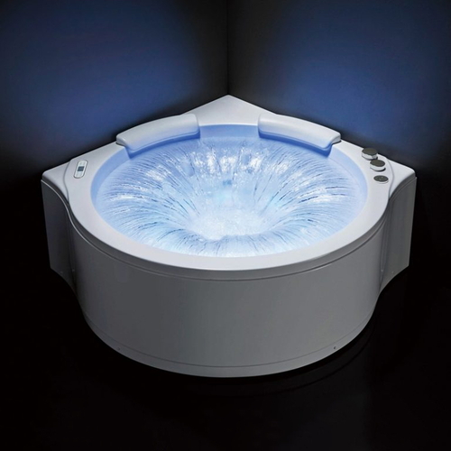 Bồn tắm đặt sàn massage cao cấp BRAVAT B25563W-2 1.5m