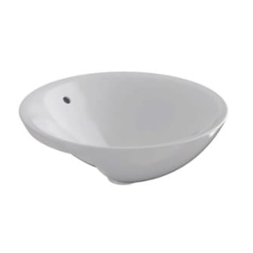 Chậu rửa mặt bán dương cao cấp BRAVAT C22343W-ENG