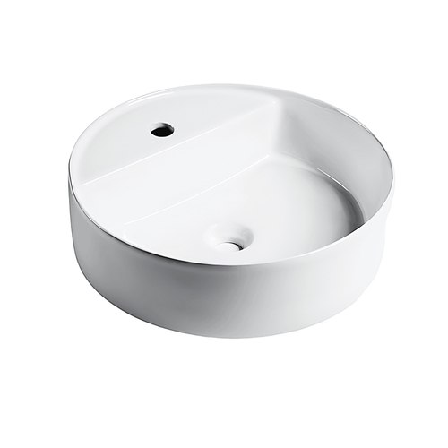 Chậu rửa mặt dương bàn cao cấp BRAVAT C22284W-1-ENG