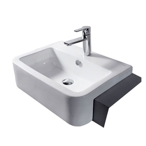 Chậu rửa mặt dương vành BRAVAT C22149W-1-ENG