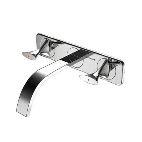Vòi Lavabo Âm Tường Nóng Lạnh BRAVAT P69186C-ENG