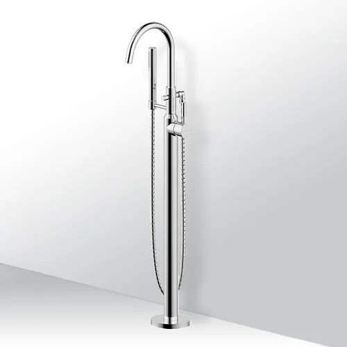 Vòi xả bồn tắm đặt sàn cao cấp Bravat F65051C-B3