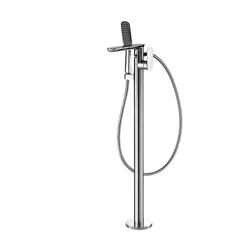 Vòi xả bồn tắm đặt sàn cao cấp Bravat F665104C-B3
