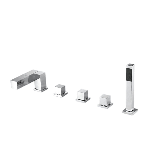 Vòi xả bồn tắm gắn bồn Bravat F564124C-1-ENG