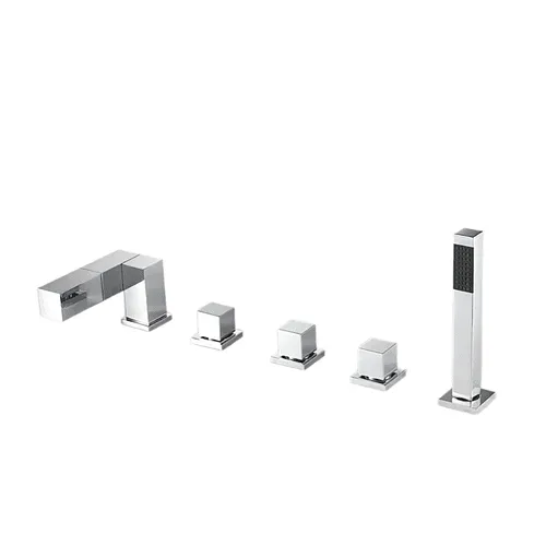 Vòi xả bồn tắm gắn bồn Bravat F564124C-1-ENG