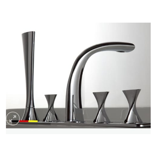 Vòi xả bồn tắm gắn bồn cao cấp Bravat F54691NE