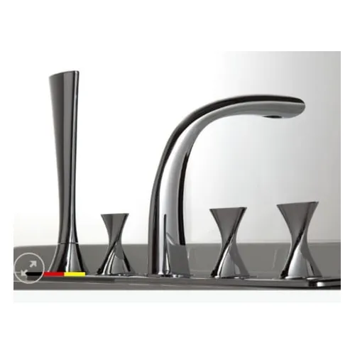 Vòi xả bồn tắm gắn bồn cao cấp Bravat F54691NE
