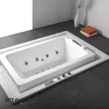 Bồn Tắm Massage Âm Sàn BRAVAT B25001DW-4 2.1m