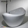 Bồn Tắm Đặt Sàn BRAVAT B25808W-1