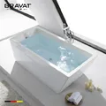 Bồn Tắm Đặt Sàn BRAVAT GT1003W-3 1.8m