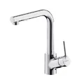 Vòi rửa bát nóng lạnh dây rút cao cấp Bravat F7172217CP-3